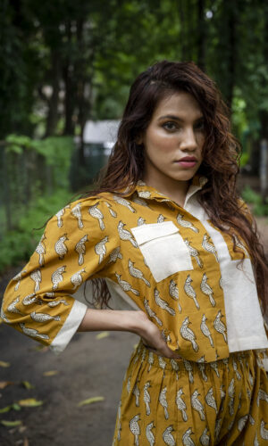 Bomber Crop-Top Set  -  Narayani Adukia 14