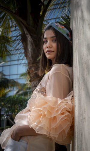 Laffy Taffy Ruffled Top  -  Narayani Adukia 14