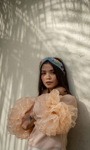 Laffy Taffy Ruffled Top  -  Narayani Adukia 15