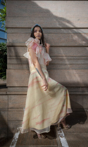 Marshmallow Barbie Dress  -  Narayani Adukia 14