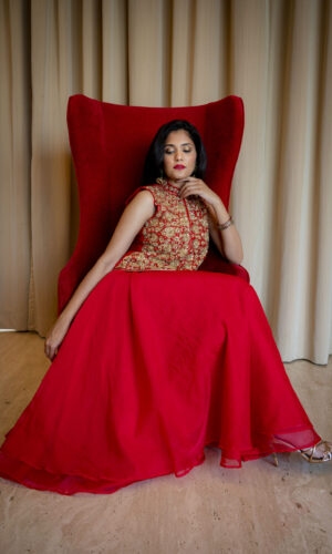 Jacket Tulle Dress  -  Narayani Adukia