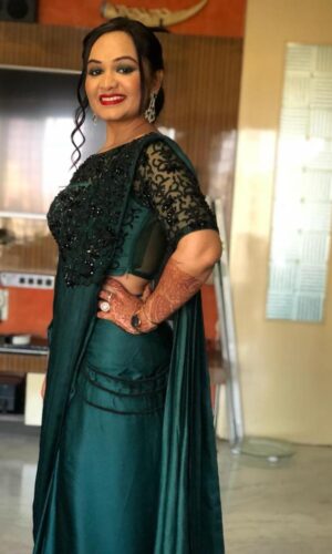 Shaili Draped Saree  -  Narayani Adukia