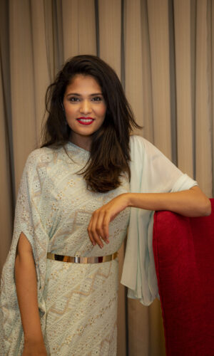 Lucknowi Drape Dress  -  Narayani Adukia 13