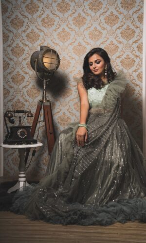 Ruffled Lehenga  -  Narayani Adukia 13