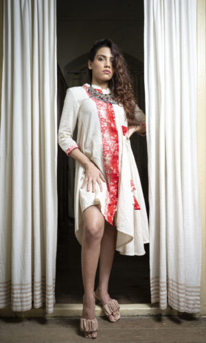 Asymmetric Dress  -  Narayani Adukia 10