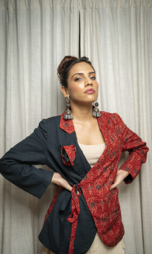 Wrap Around Jacket  -  Narayani Adukia