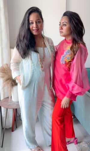 Bomber Jacket With Jumpsuit  -  Narayani Adukia