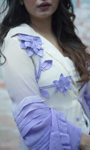 Ombre Shaded Shirt  -  Narayani Adukia 15