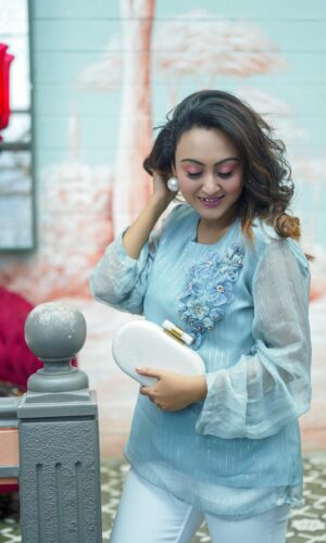 Slate Grey Shirt  -  Narayani Adukia 17