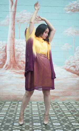 Floral Brooch Dress  -  Narayani Adukia 19