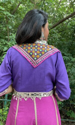 Purple Ombre Shaded Lehenga  -  Narayani Adukia 16