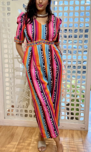 Bold Print Jumpsuit  -  Narayani Adukia 15