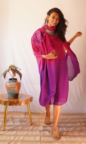 Floral Brooch Dress  -  Narayani Adukia 25